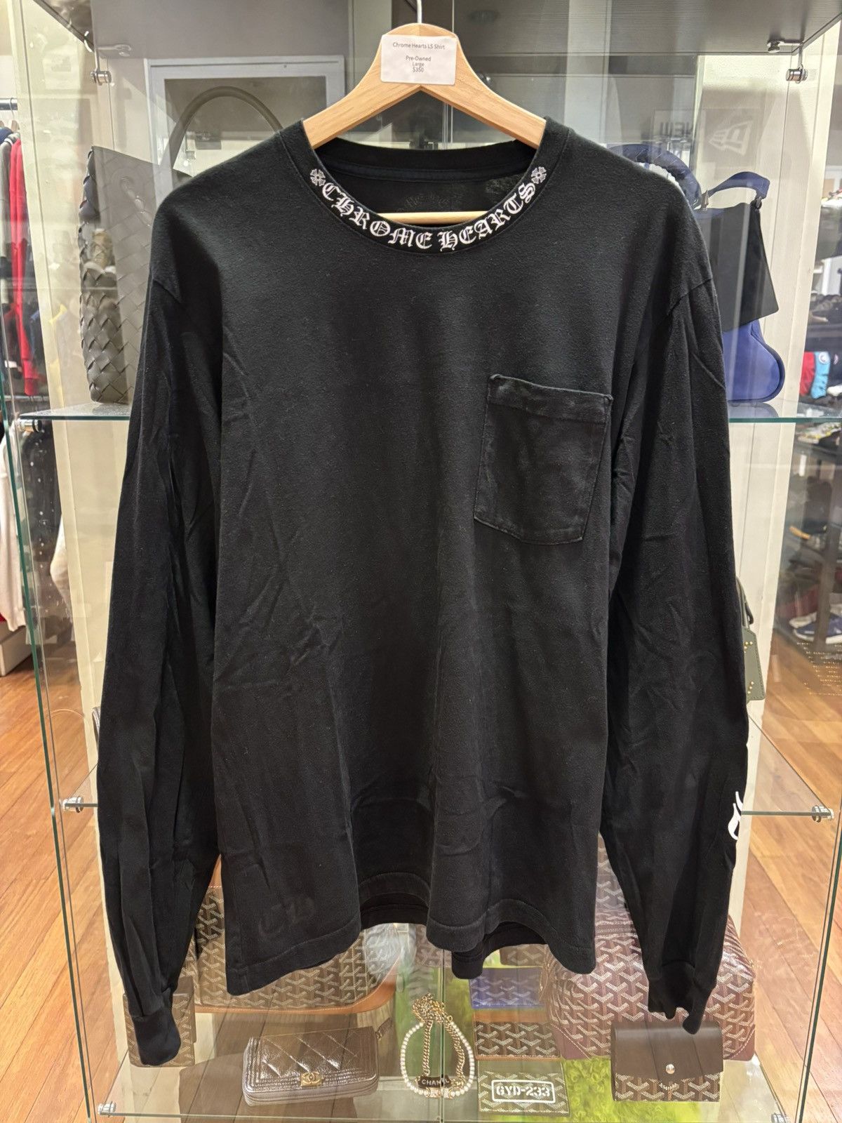 Chrome Hearts Neck Logo LS