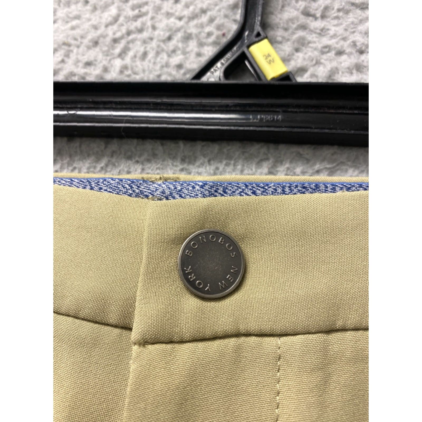 Bonobos VINTAGE Bonobos Men's Golf Pants Slim Fit Dress Pants Khaki Stretch 36x34 Inseam Mens Size US 36 / EU 52 - 3 Thumbnail