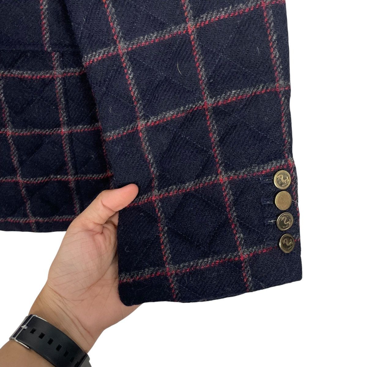 Thom Browne Thom Browne Wool Tartan Casual Jacket Size US M / EU 48-50 / 2 - 13 Thumbnail