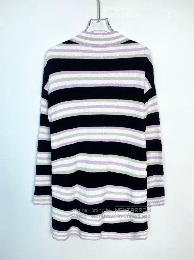 Fendi Fendi Striped Knit Cardigan Jacket Size XS / US 0-2 / IT 36-38 - 2 Thumbnail