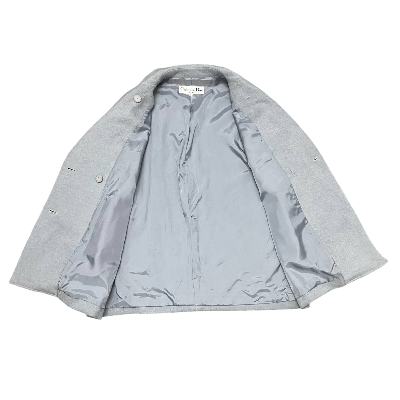 Christian Dior Monsieur Vintage CD Christian Dior Sports Wool Coat Size US M / EU 48-50 / 2 - 8 Thumbnail
