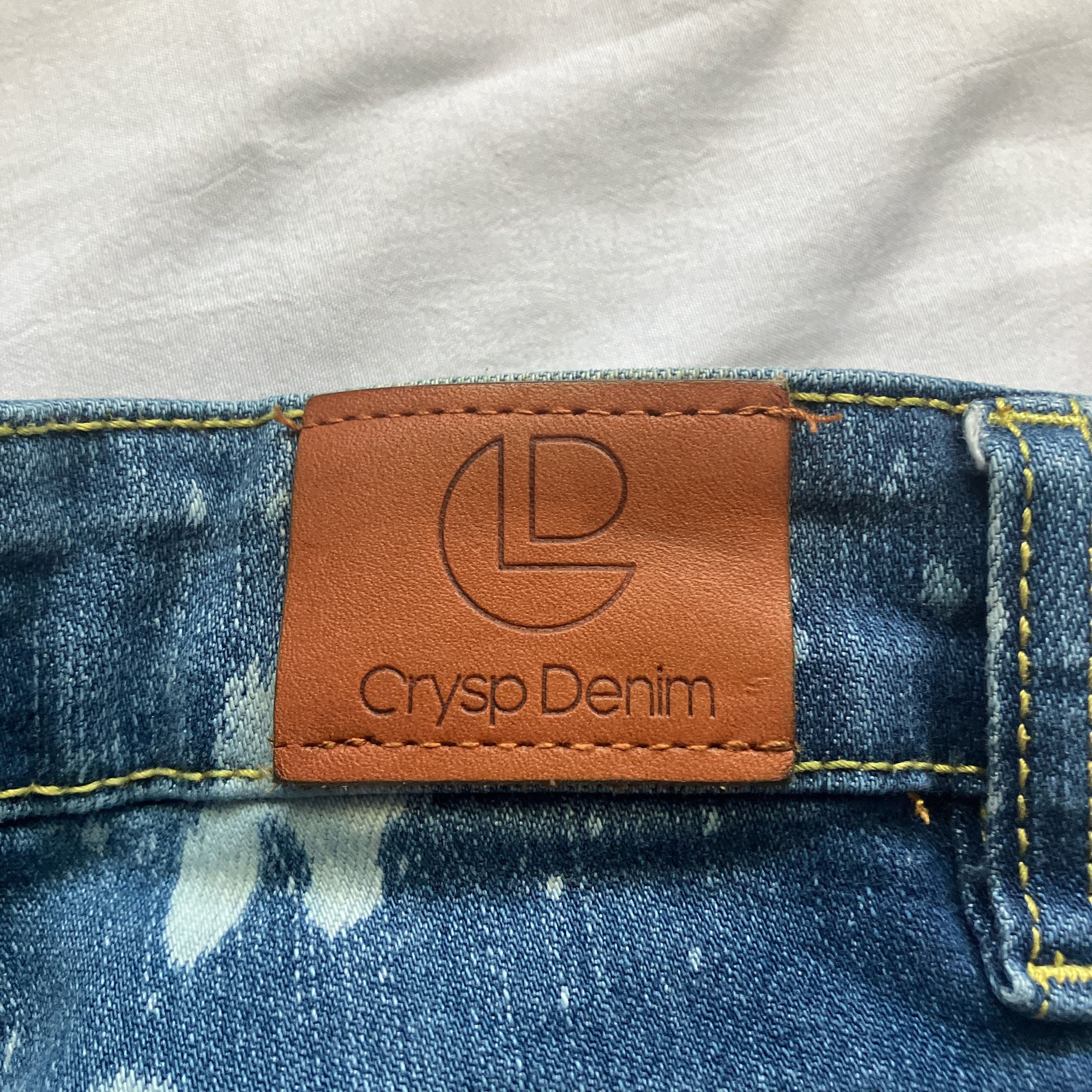 Crysp Denim × Vintage Crysp Denim Blue Jeans Size US 32 / EU 48 - 5 Thumbnail
