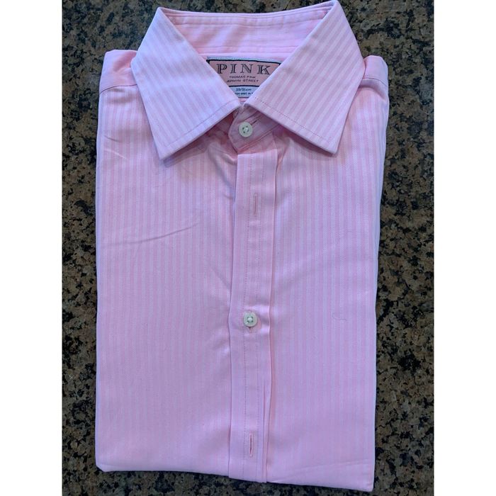 Thomas Pink Pink by Thomas Pink dress shirt, long sleeve prestige Grailed