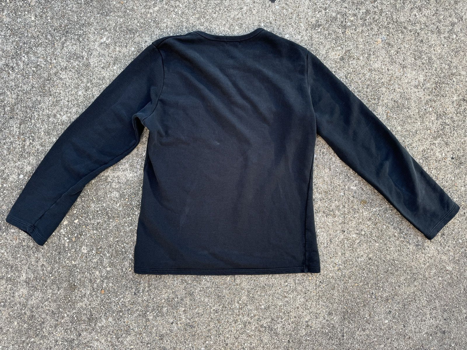 Helmut Lang Helmut Lang 1998 One Pocket Long Sleeve Sweatshirt Size US M / EU 48-50 / 2 - 2 Thumbnail