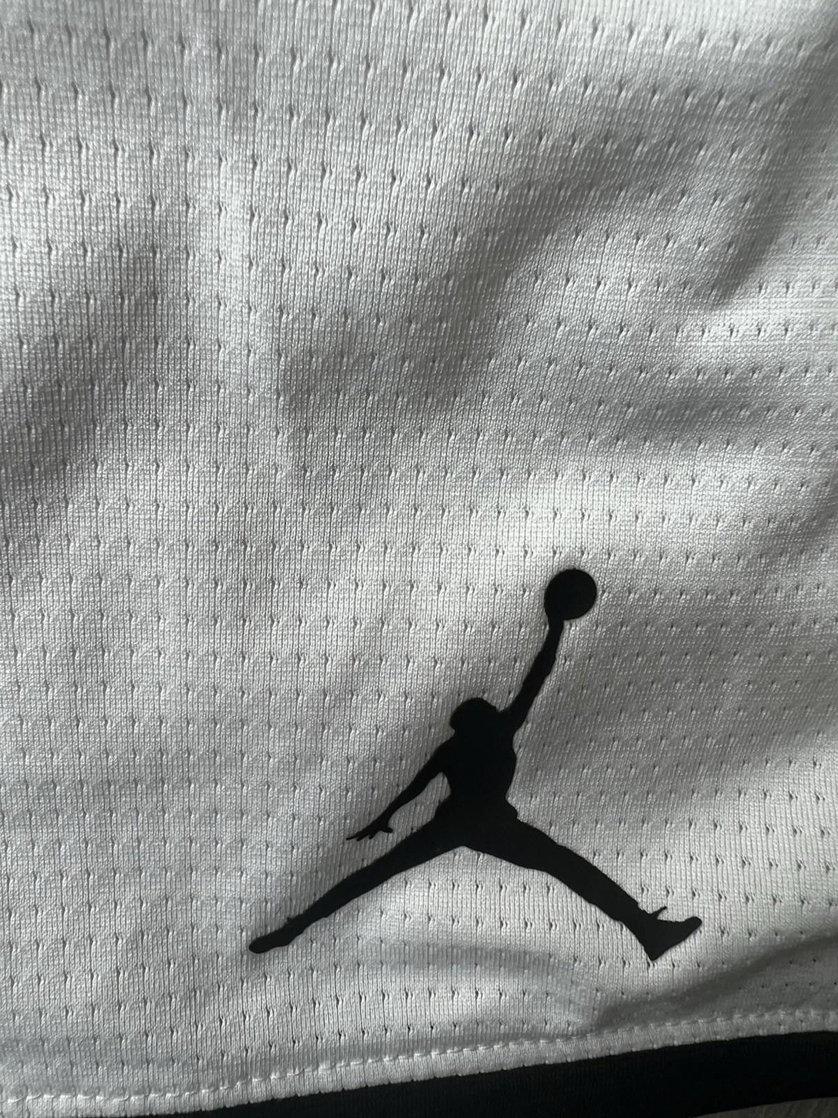 Nike Nike Dri Fit Air Jordan Shorts White XXL Basketball Unlined Size US 40 / EU 56 - 4 Thumbnail
