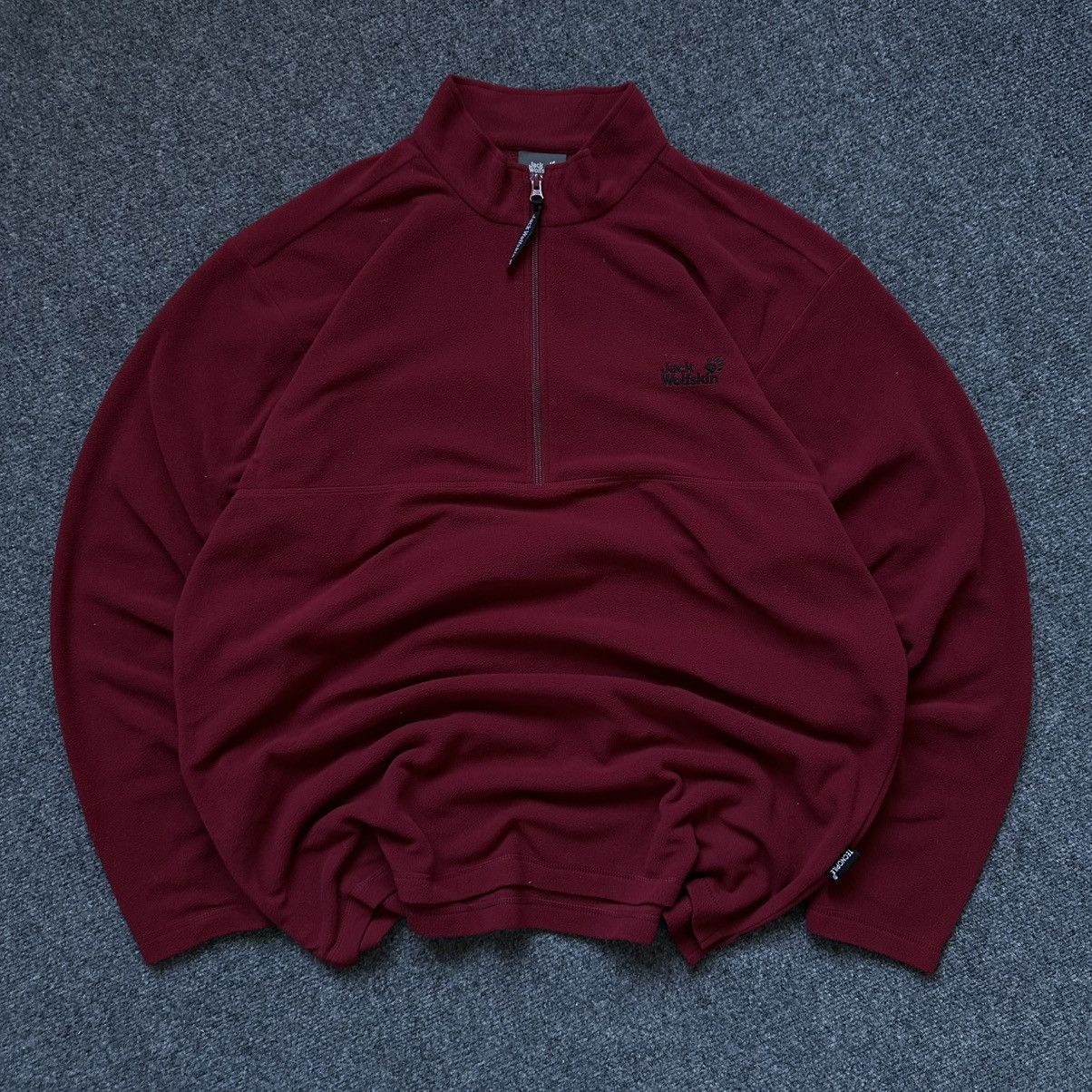 Jack Wolfskin VTG Gore-crop 1/4 Zip Fleece Jack Wolfskin Size 3XL Y2K 00s Size US XXL / EU 58 / 5 - 3 Thumbnail