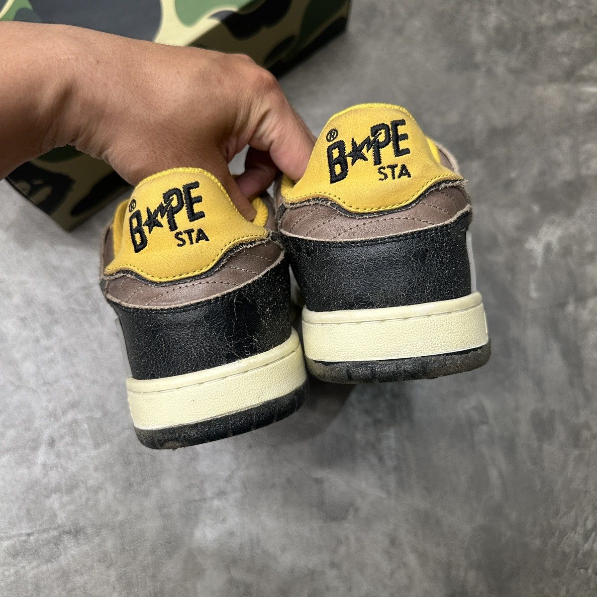 Bape Bape Bathing Ape SK8 Size US 12 / EU 45 - 5 Thumbnail