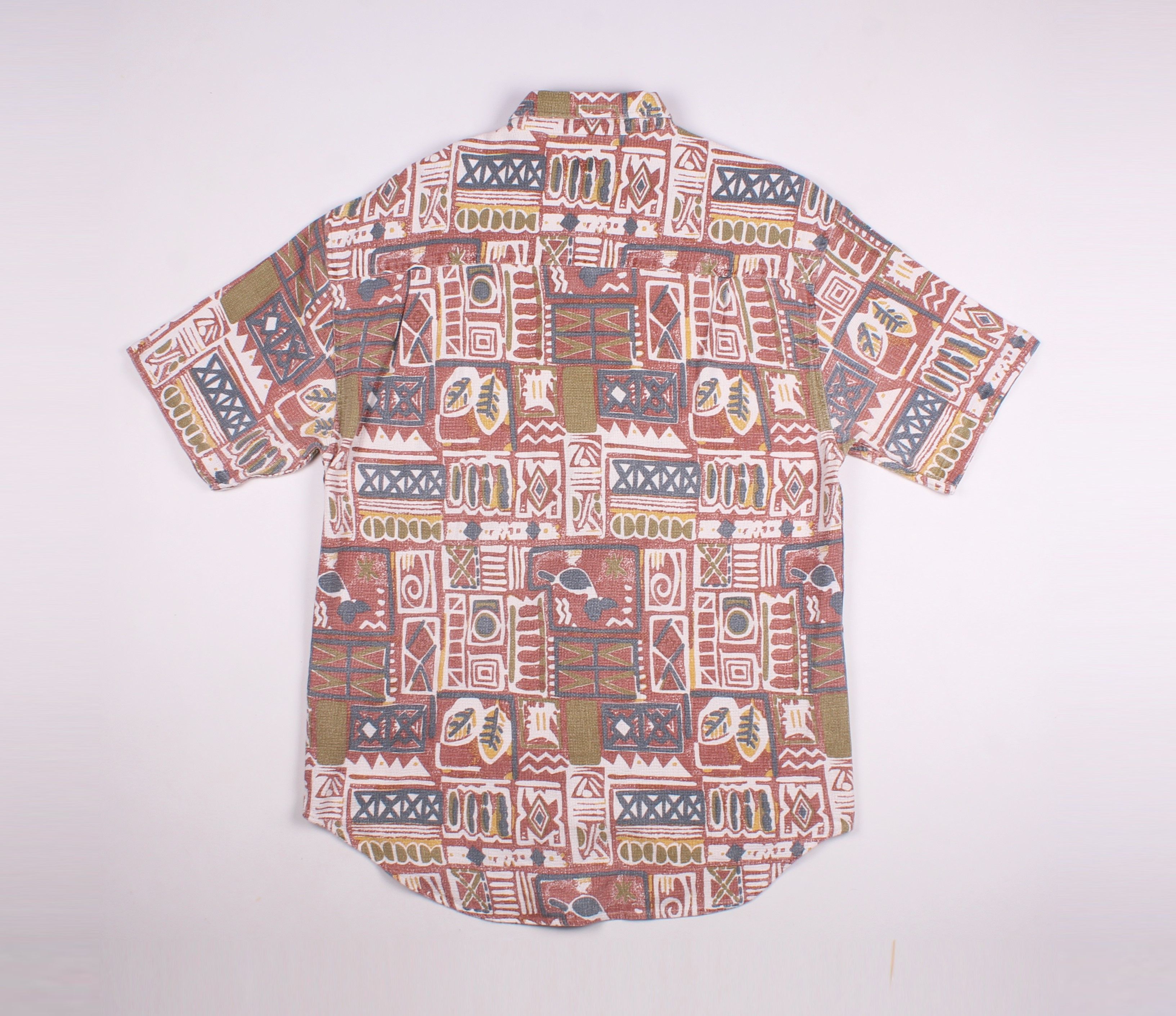 Vintage Vintage Boho Style Printed Short Sleeve Shirt Size US M / EU 48-50 / 2 - 6 Thumbnail
