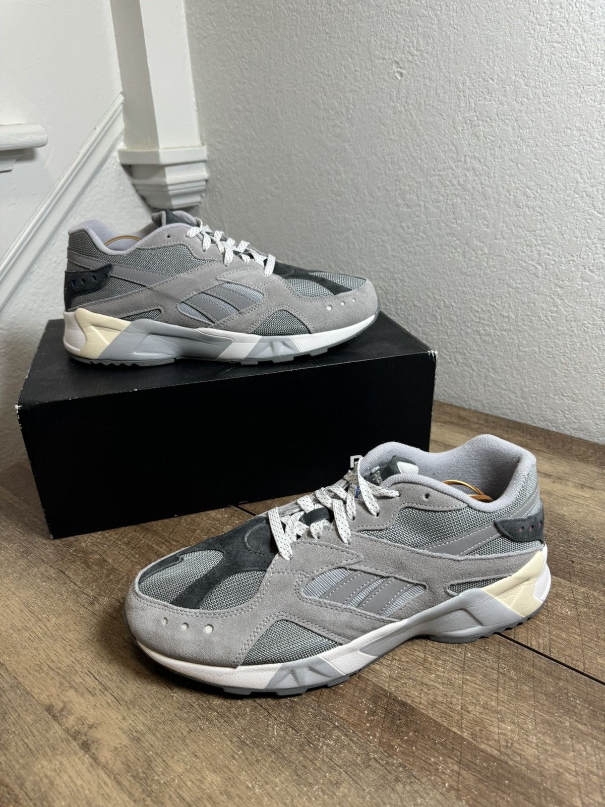 Reebok Packer x Reebok Aztrek Tin Grey/Flint Grey/Alloy Gray Sz 11 Size US 11 / EU 44 - 2 Thumbnail
