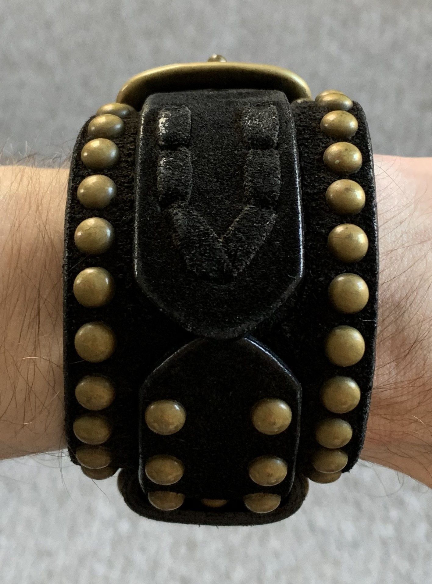 Number (N)ine FW05 Number (N)ine Studded Leather Bracelet