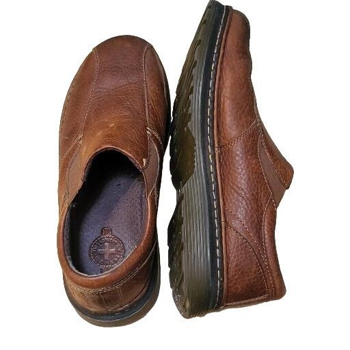Dr. Martens Vintage Doc Martens Loafers Men Sz 11 Men Cognac Leather Sli Size US 11 / EU 44 - 7 Thumbnail