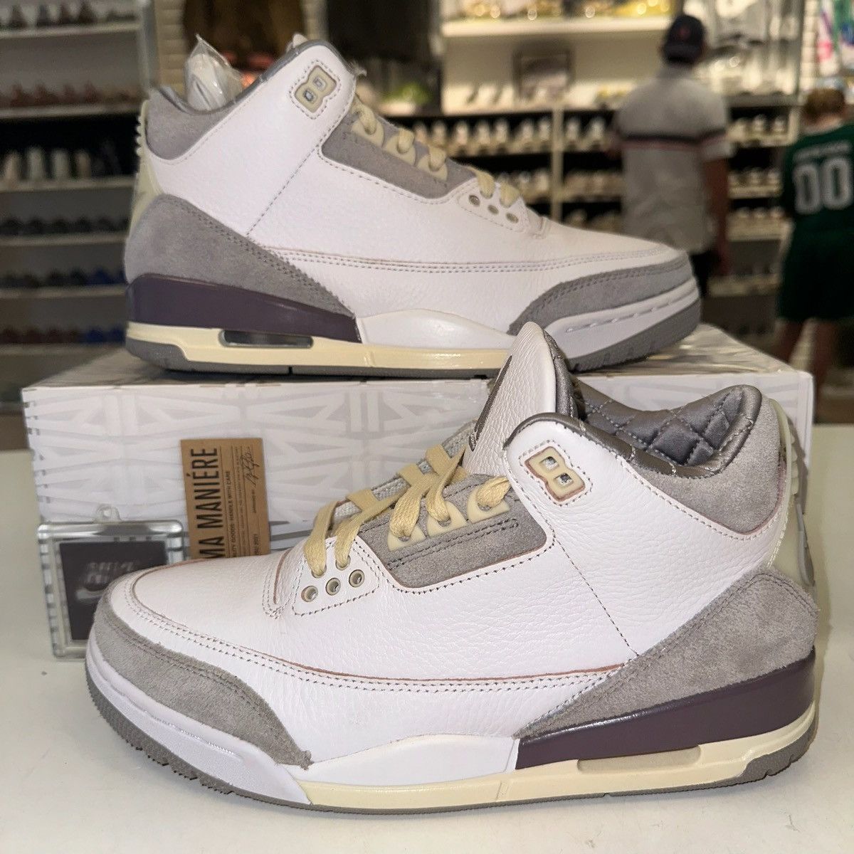A Ma Maniere × Nike Size 8W (6.5M) - Air Jordan 3 Retro SP x A Ma Maniere Low Size US 8 / IT 38 - 1 Thumbnail