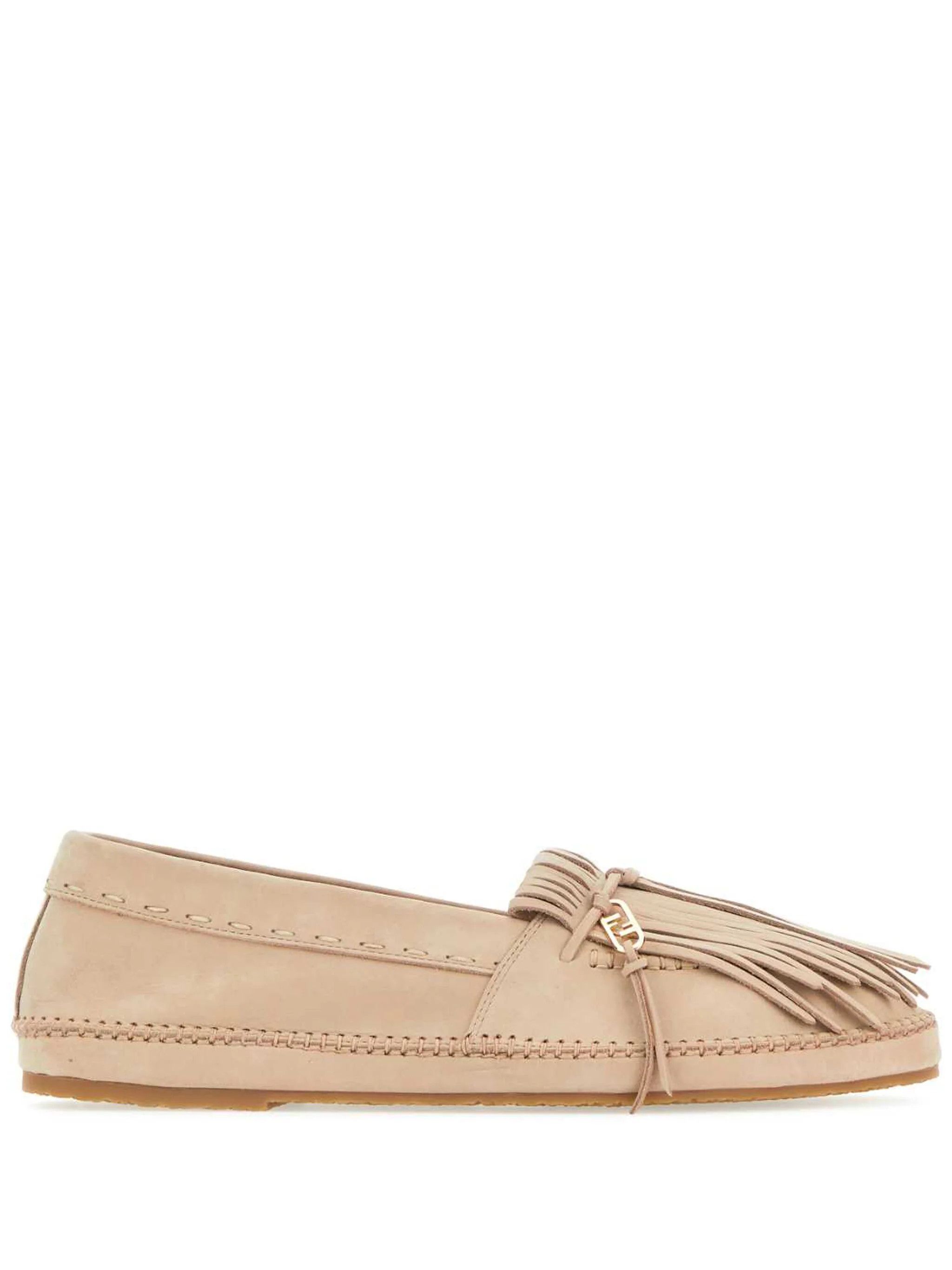Fendi o1loc1c0824 O'Lock Loafers in Beige Size US 8 / EU 41 - 1 Thumbnail