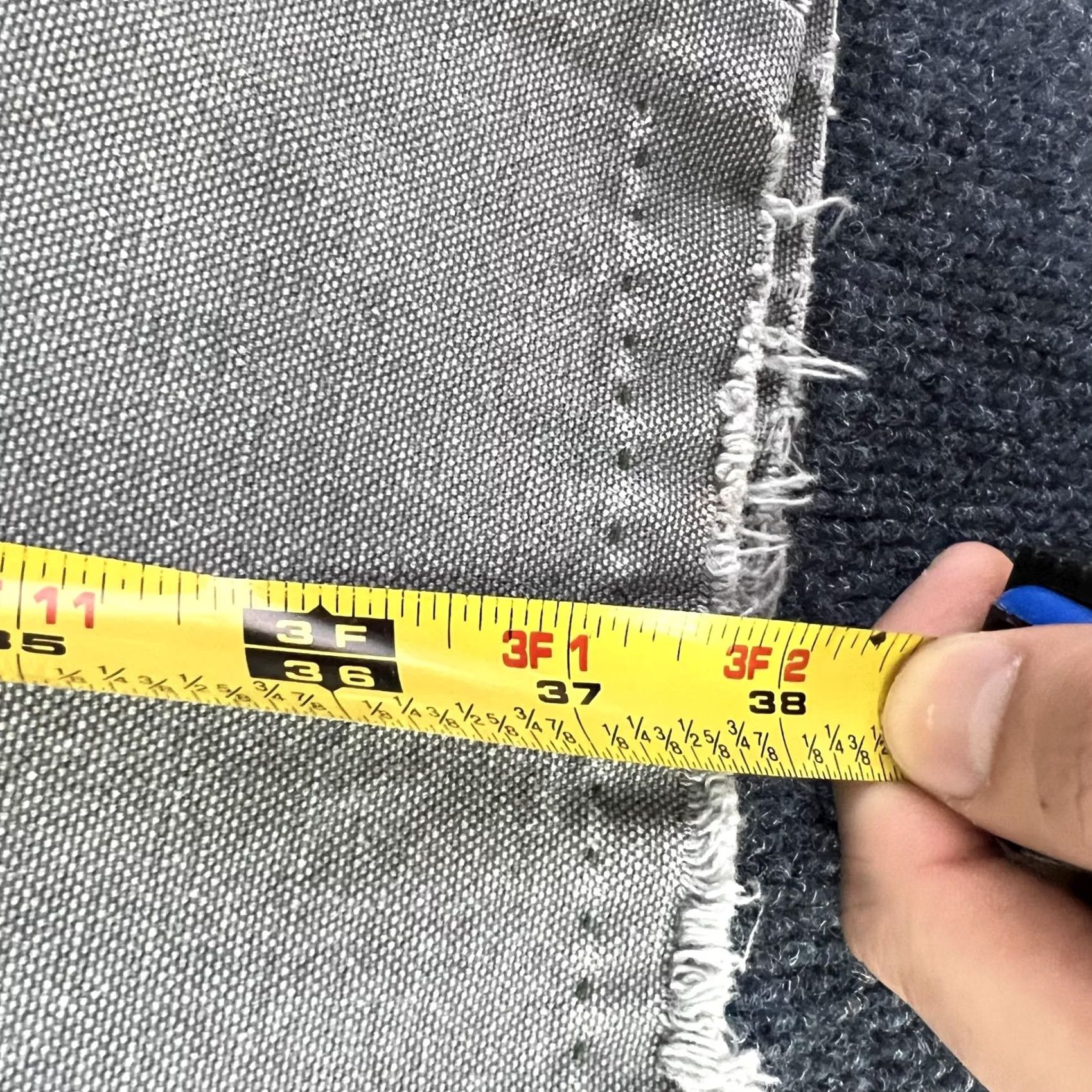 Dickies Genuine Dickies Pants Mens 37x28 Gray Canvas Carpenter Workwear Straight Leg Pants Size US 36 / EU 52 - 6 Thumbnail