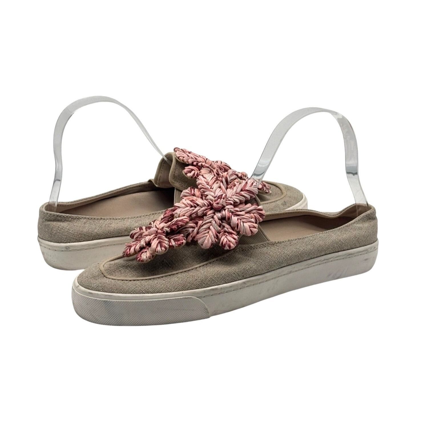 Other Louise et Cie Branlin floral embellished mule sneaker, Beige Size US 8.5 / IT 38.5 - 3 Thumbnail