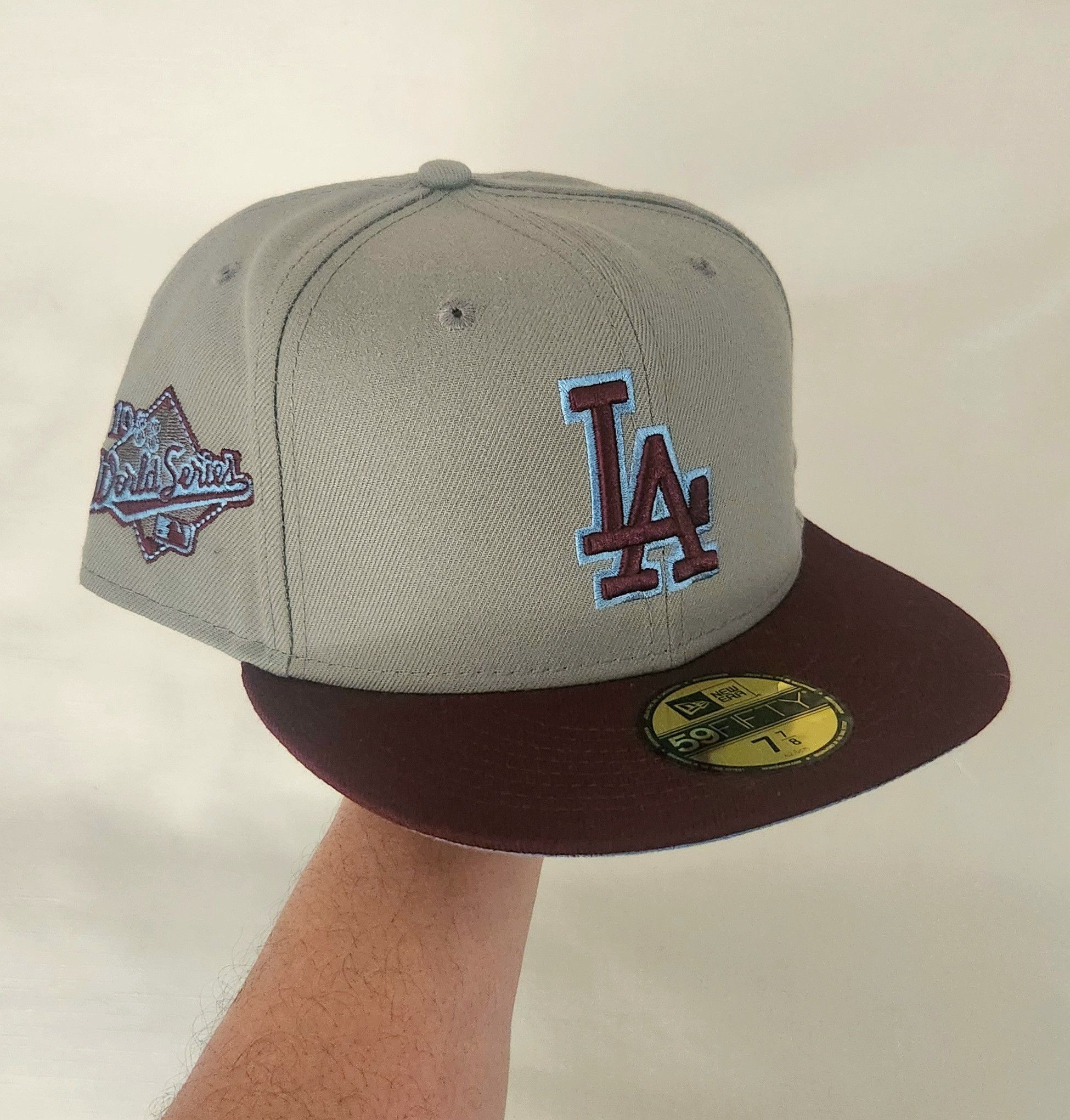 Cooperstown Collection × New Era New Era Los Angeles Dodgers 1988 World Series Patch 5950 Hat Size ONE SIZE - 1 Thumbnail