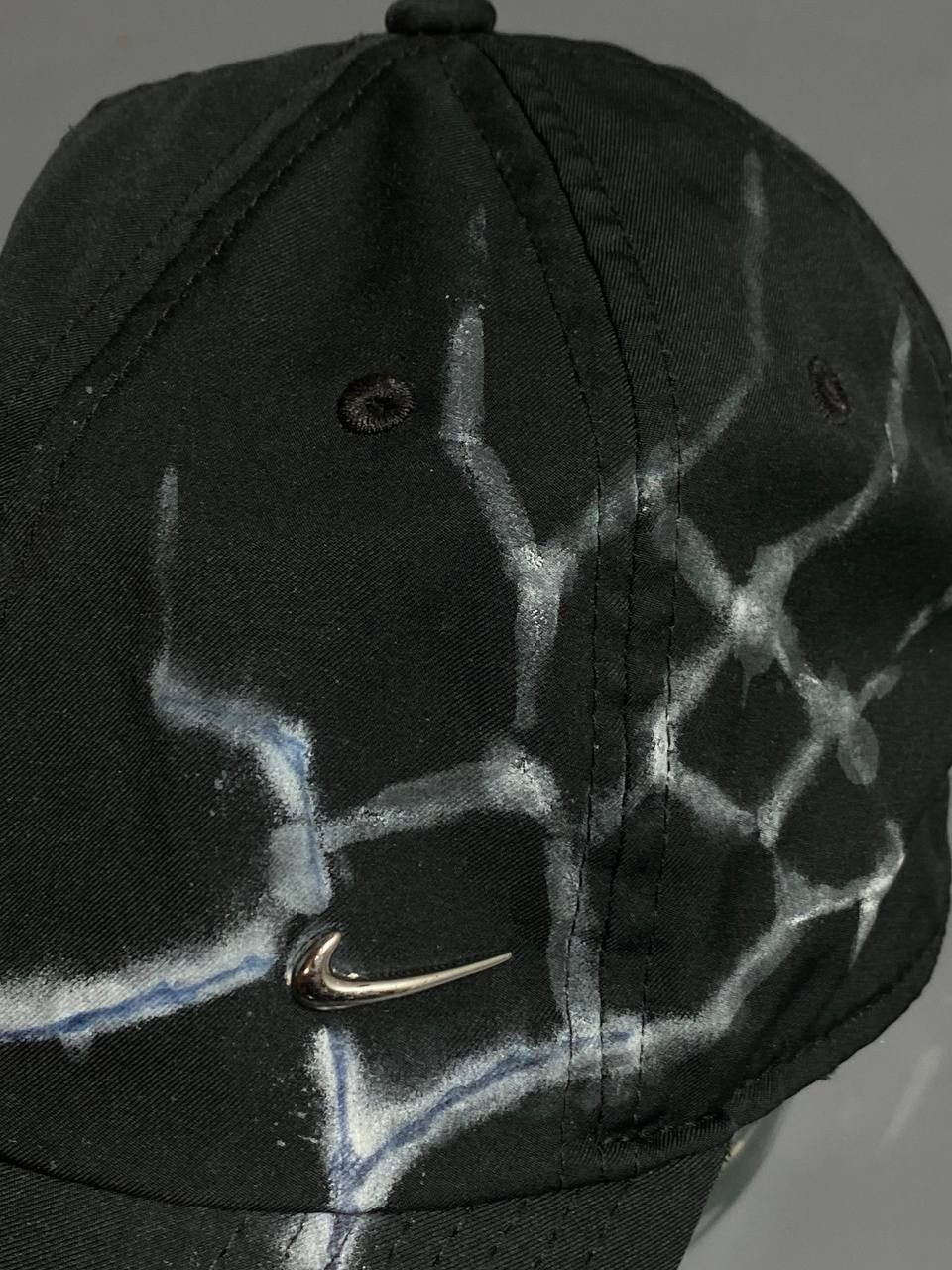 Nike Nike Custom Heritage 86Cap Silver Metal Swoosh Logo Hat OS Size ONE SIZE - 5 Thumbnail
