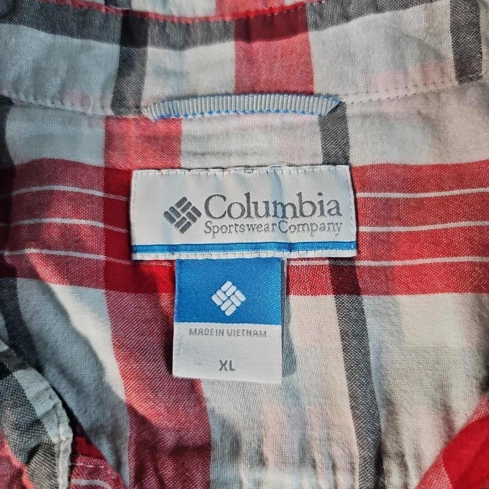 Columbia Columbia XL Flannel Button Up Shirt Size US XL / EU 56 / 4 - 4 Thumbnail