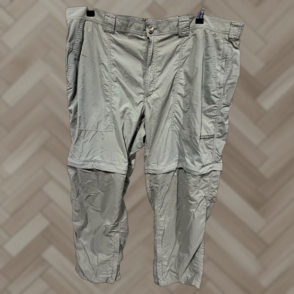 ExOfficio ExOfficio Men's Buzz Off Insect Pants Green XL Outdoor Hiking Convertible Outdoor Jogger Pants Mens Green XL Buzz Off Insect Shield Size US 36 / EU 52 - 1 Thumbnail