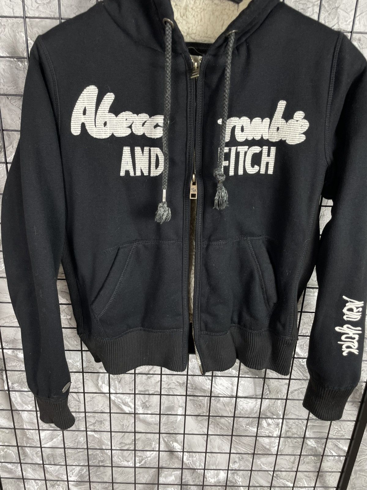 If Six Was Nine Abercrombie and Fitch Vintage 2000s Y2K Fur Jacket LGB Style Size US S / EU 44-46 / 1 - 6 Thumbnail