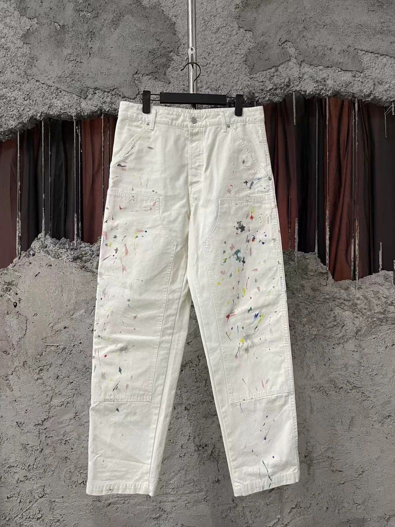Dior Dior Paint Splatter Cargo Pants-dmc Size US 29 - 1 Thumbnail