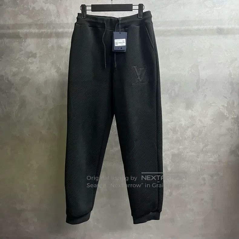Louis Vuitton Louis Vuitton size s Black Solid Strap Corset Jersey Sweatp Size US 28 / EU 44 - 1 Thumbnail