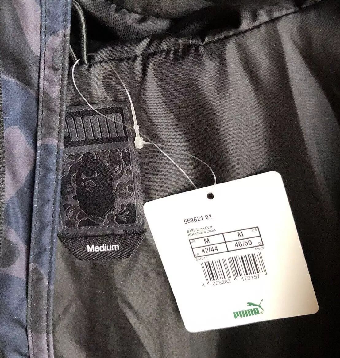 Bape × Puma Bape x Puma ABC Camo Long Down Puffer Jacket Size US M / EU 48-50 / 2 - 5 Thumbnail