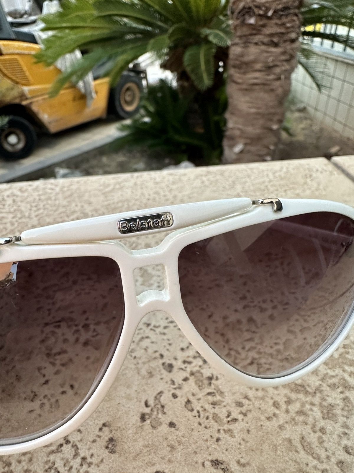 Belstaff Sunglasses White BS42