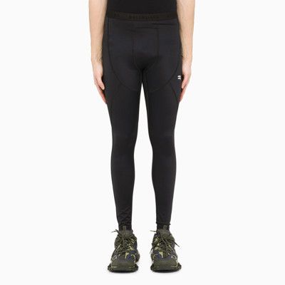 Balenciaga o1bcso1str1124 Sporty B Leggings in Black Size US 28 / EU 44 - 3 Thumbnail