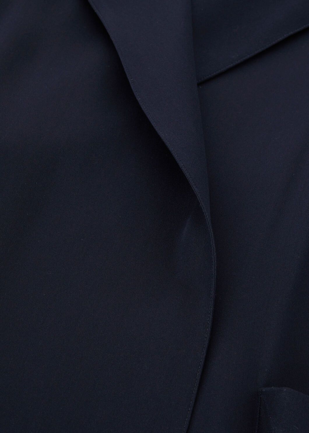 Loro Piana o1w1db10825 FAO3383 Tiziana Coat in Navy Blue Size S / US 4 / IT 40 - 7 Thumbnail