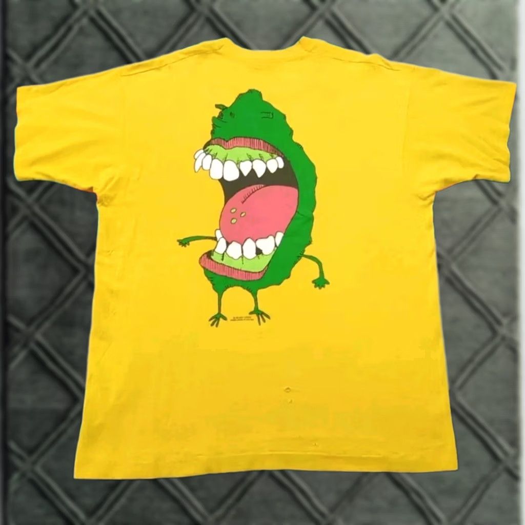 Fruit Of The Loom VINTAGE Meat Puppets Band Shirt "Too High To Die" Single Stitch XL Fruit of the Loom Yellow Mens Size US XL / EU 56 / 4 - 1 Thumbnail