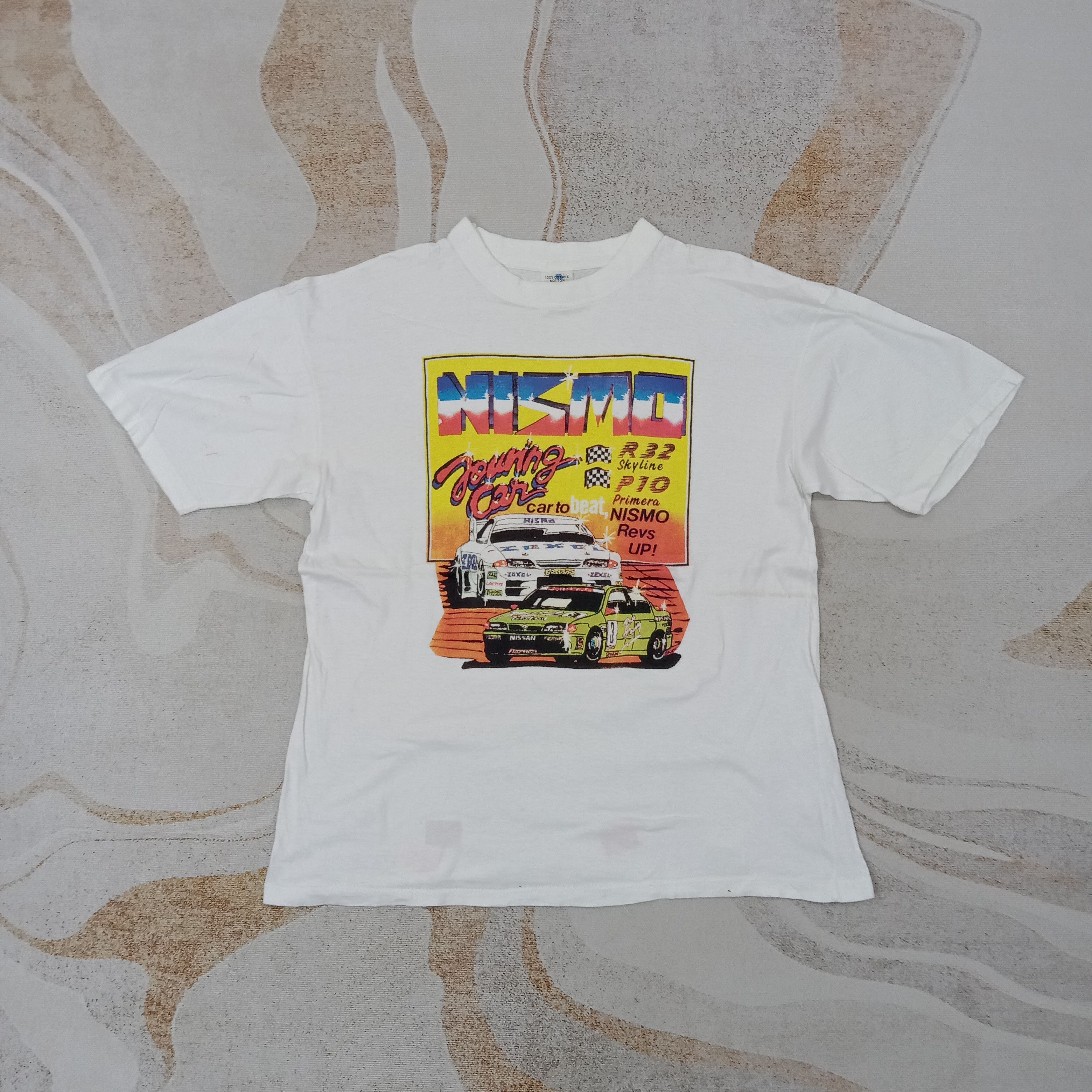 Nissan Nismo Skyline Primera Racing 90's T-shirt C259N29 Size US L / EU 52-54 / 3 - 1 Thumbnail