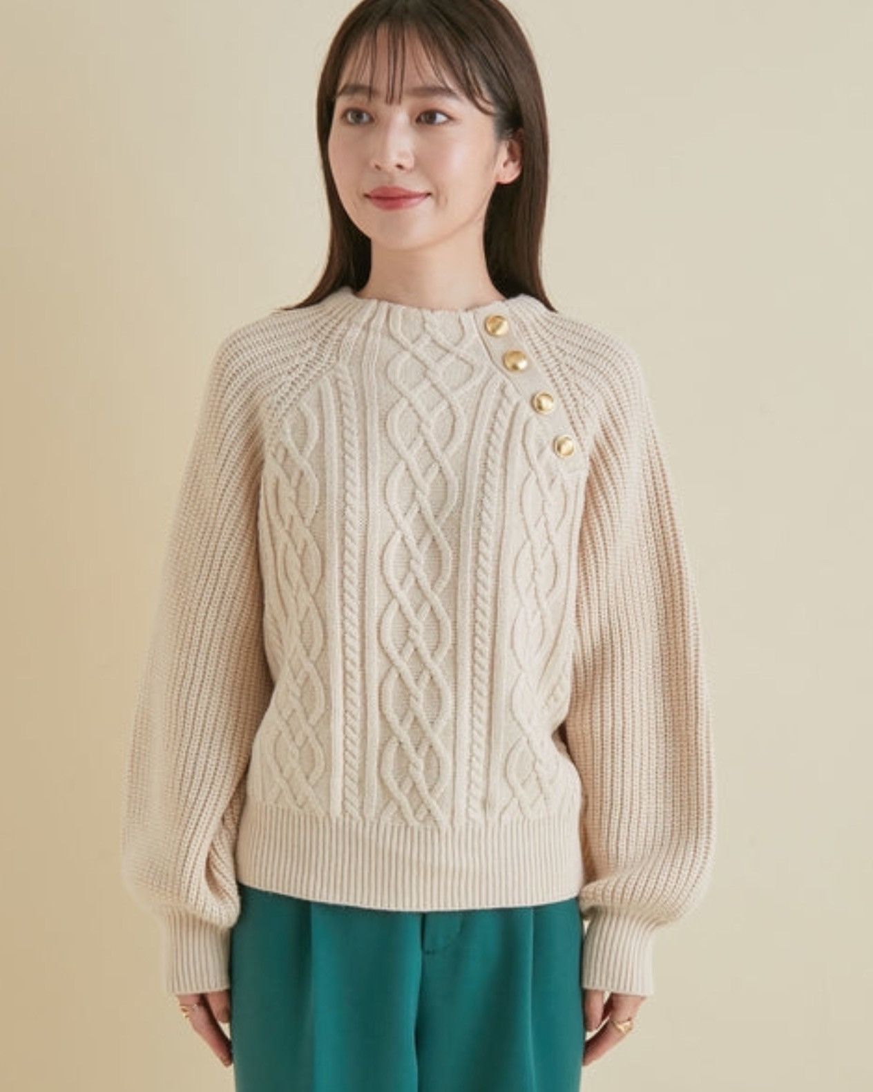 Hiroko Koshino Homme HIROKO KOSHINO METAL BUTTON KNIT Size L / US 10 / IT 46 - 3 Thumbnail