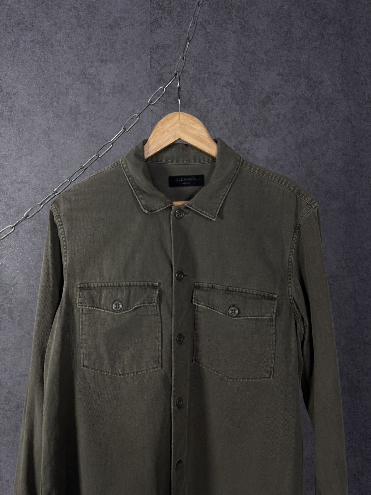 Allsaints Allsaints designer military shirt Size US M / EU 48-50 / 2 - 4 Thumbnail