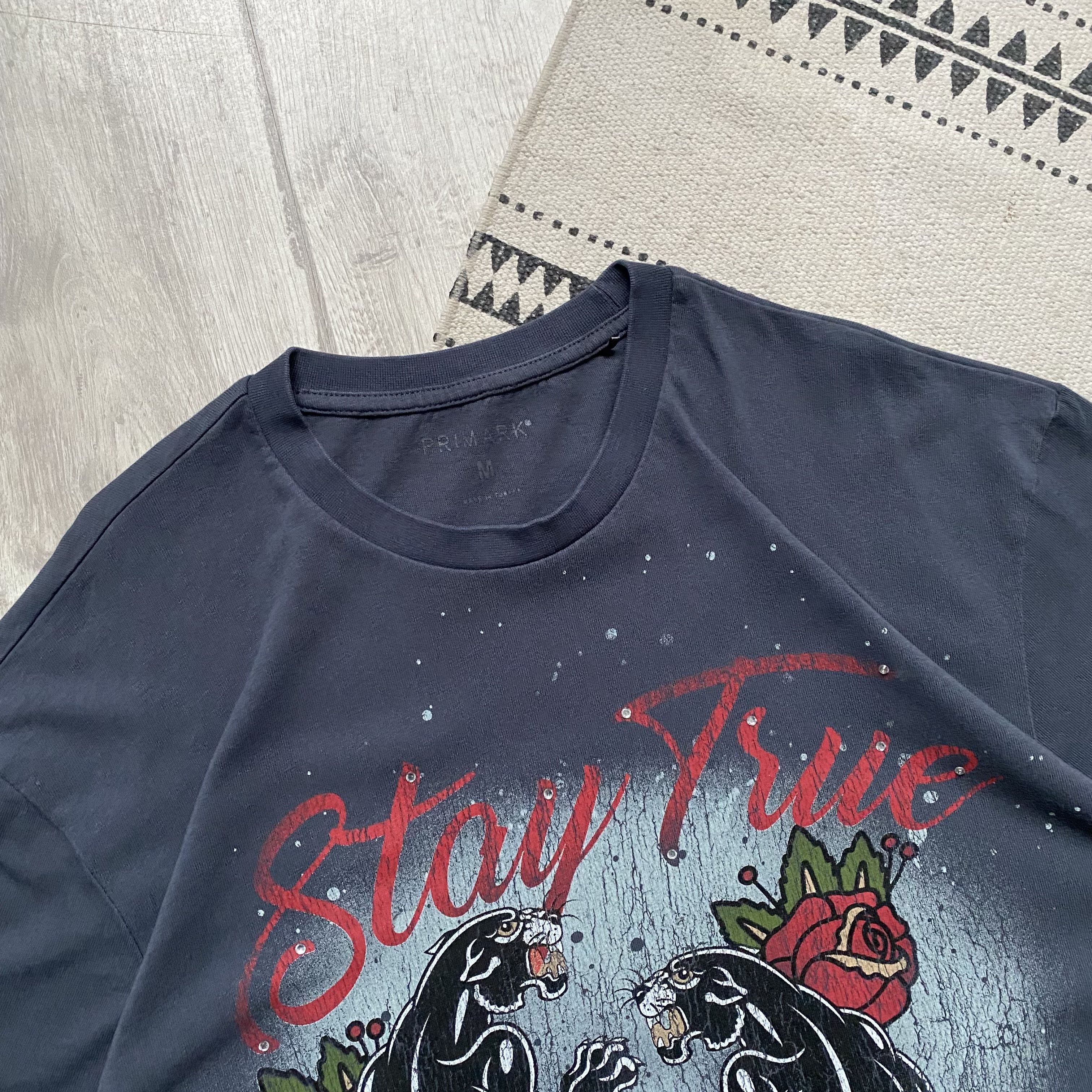 Ed Hardy Ed hardy Vintage Christian Audigier Style tee Panter Y2K Size US M / EU 48-50 / 2 - 2 Thumbnail