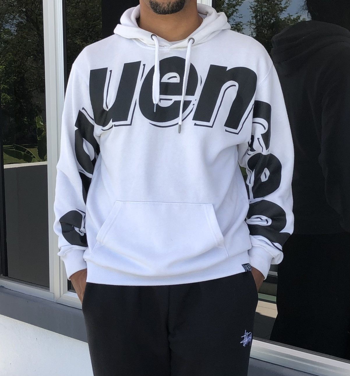 Japanese Brand B One Soul Big Spellout Printed Hoodies Size US L / EU 52-54 / 3 - 2 Thumbnail