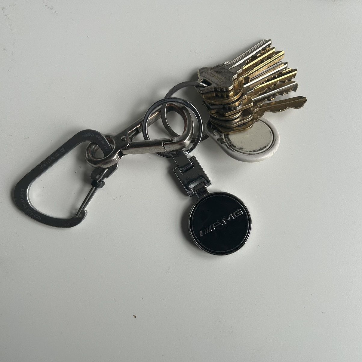 Japanese Brand × Mercedes-Benz Vintage Y2K 2000s style AMG emblem key fob skate keychain Size ONE SIZE - 4 Thumbnail