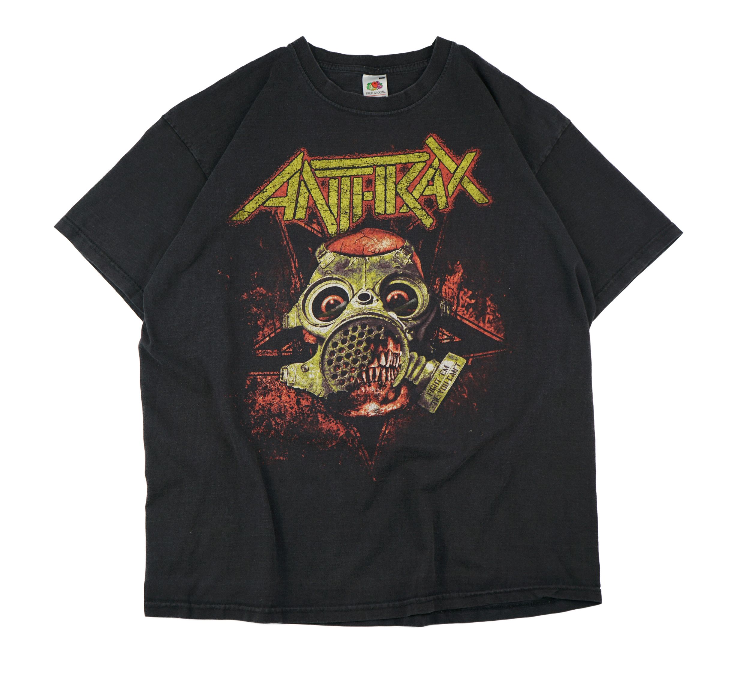 Band Tees × Vintage Vintage 2012 Anthrax Tour T-Shirt Size US XL / EU 56 / 4 - 1 Thumbnail