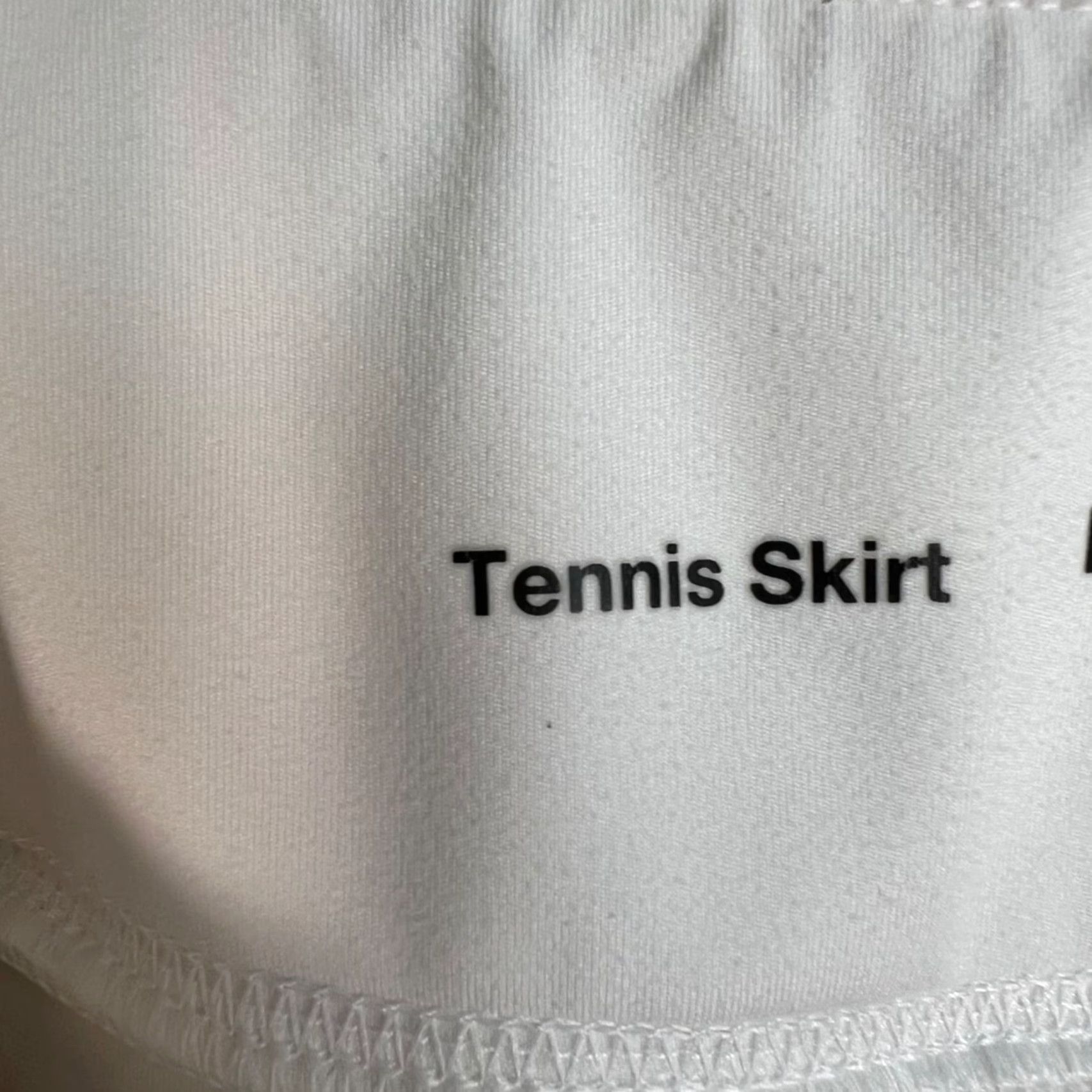 Vintage SO White The Sporty Tennis Skirt Womens Size Medium Athletic Activewear Shirt Size 32" / US 10 / IT 46 - 4 Thumbnail