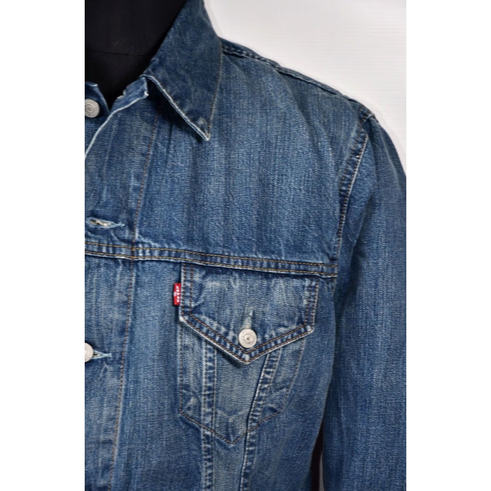Levi's Levi's Jacket Trucker Denim Blue XL Men’s Size US XL / EU 56 / 4 - 2 Thumbnail