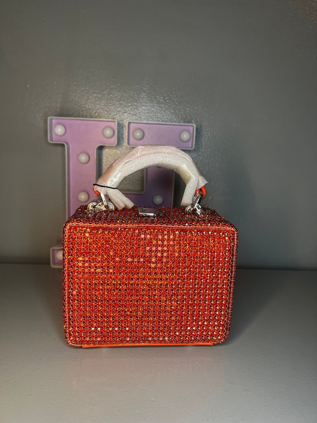 Brandon Blackwood Brandon Blackwood Crystal Trunk - Persimmon Size ONE SIZE - 8 Thumbnail