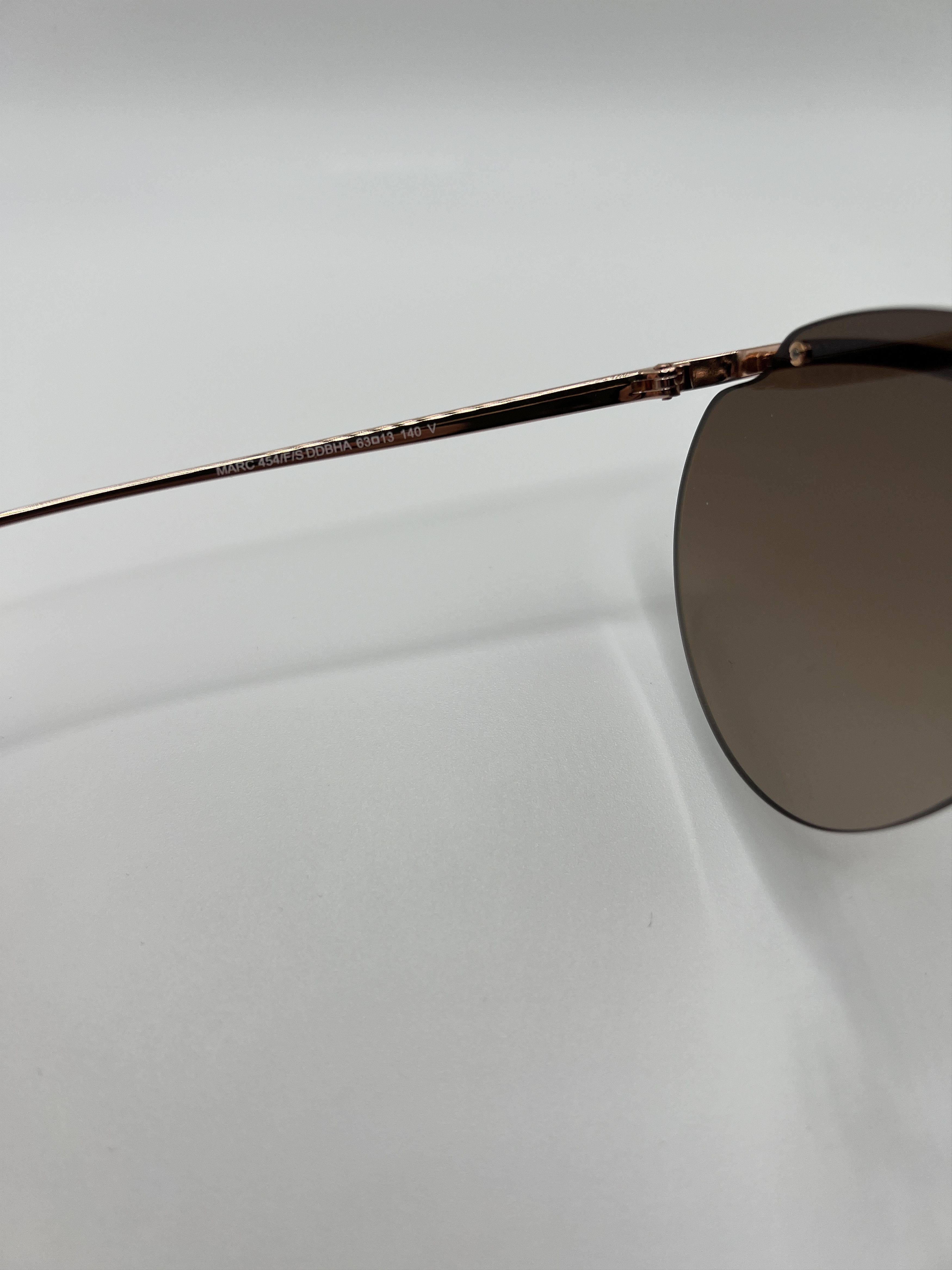 Marc Jacobs Marc Jacobs 454/F/S Gold Copper Aviator Woman Sunglasses Size ONE SIZE - 9 Thumbnail