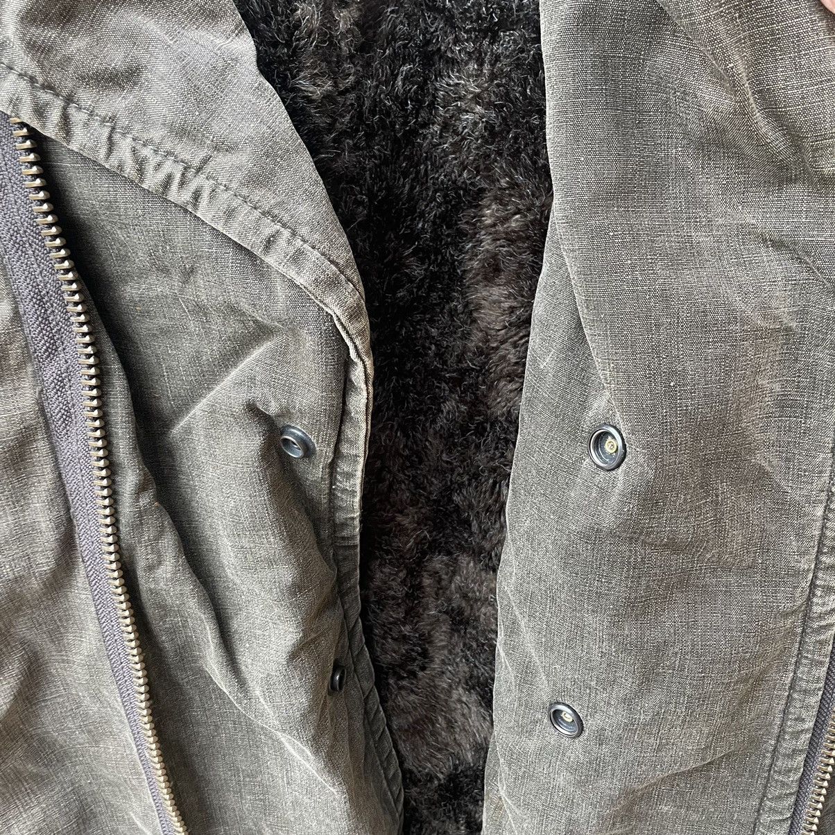 Johnbull 🔥90s John Bull Double Collar Sherpa Heavy Chore Punk Jacket Size US M / EU 48-50 / 2 - 7 Thumbnail
