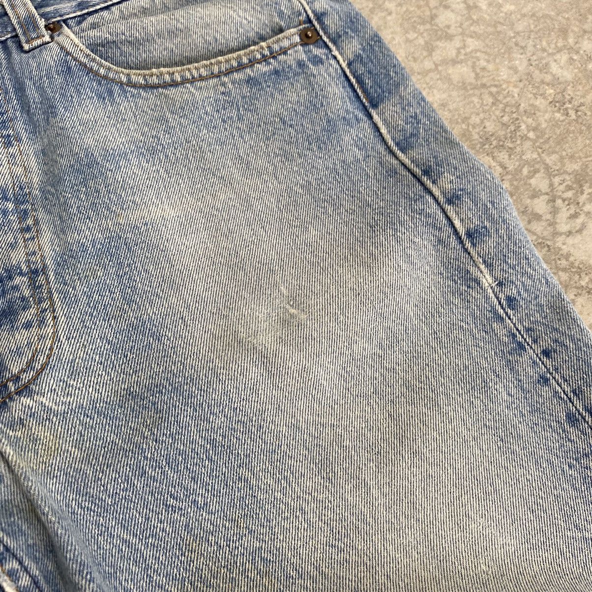 Levi's Vintage 80’s Levis 501 Faded Blue Ripped Denim Jeans Size US 31 - 13 Thumbnail