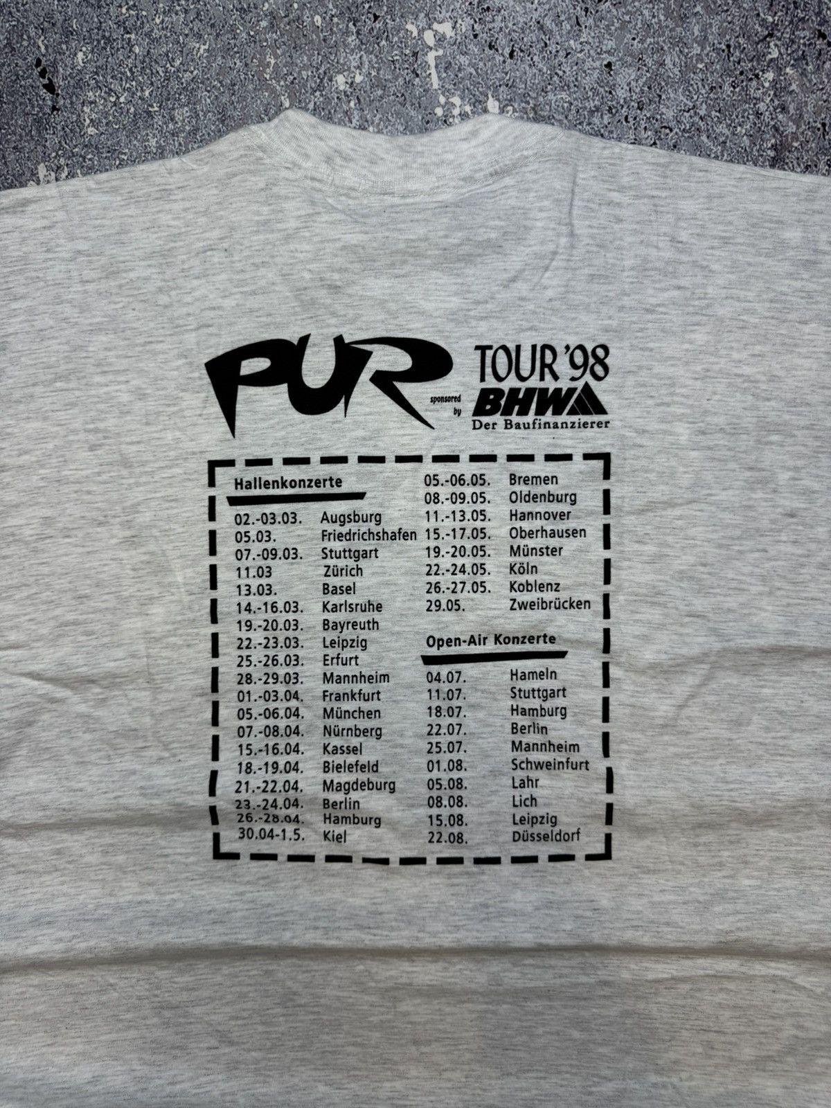 Band Tees × Vintage VINTAGE 90s PUR BAND TEE GERMANY EUROPE RARE Size US XL / EU 56 / 4 - 2 Thumbnail