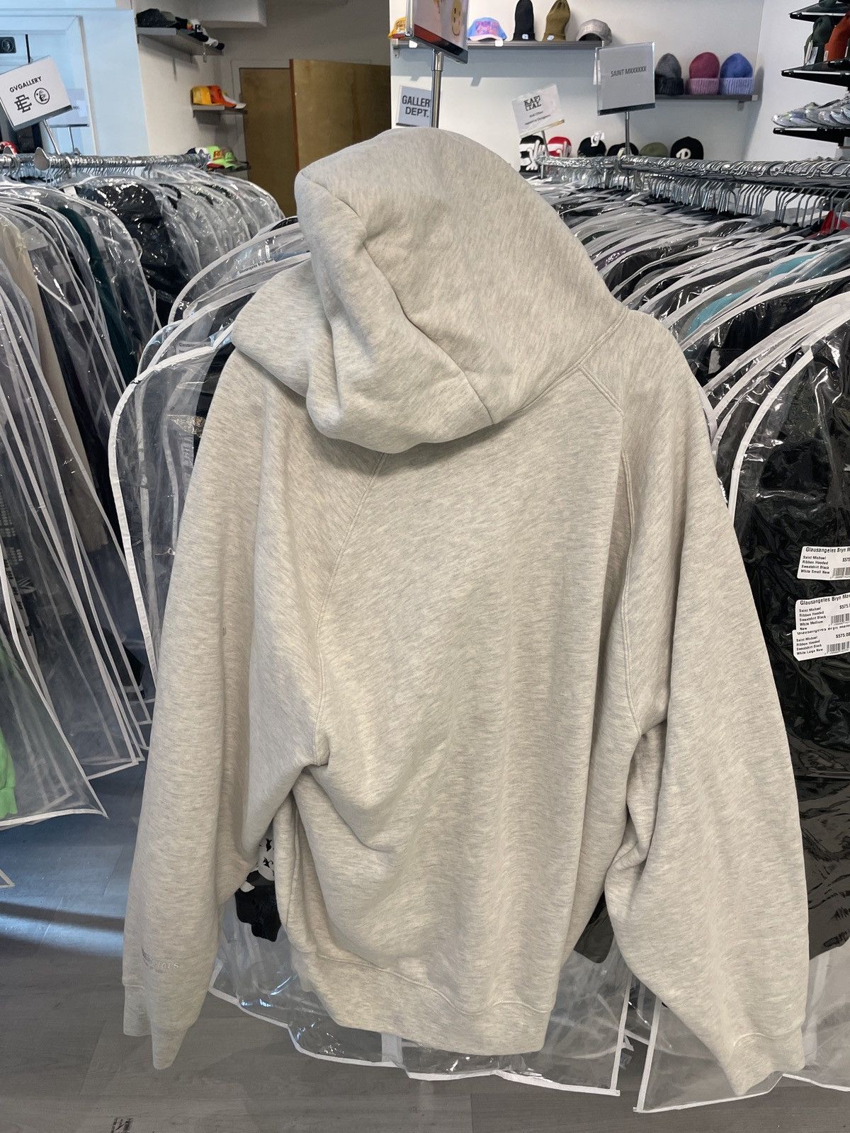 Essentials Fear of God Essentials Light Oatmeal Hoodie FW21 XL Size US XL / EU 56 / 4 - 2 Thumbnail