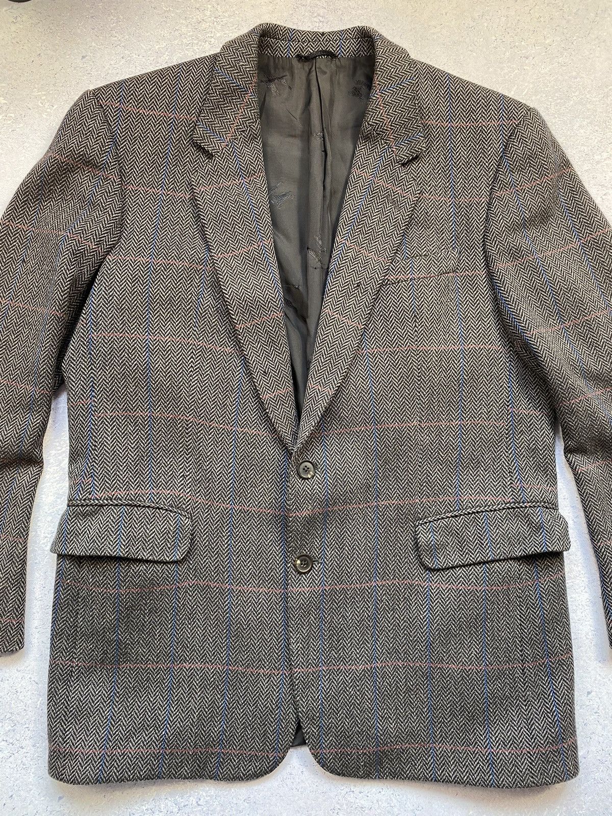 Burberry Burberrys men’s wool blazer jacket made in Germany Size US M / EU 48-50 / 2 - 8 Thumbnail