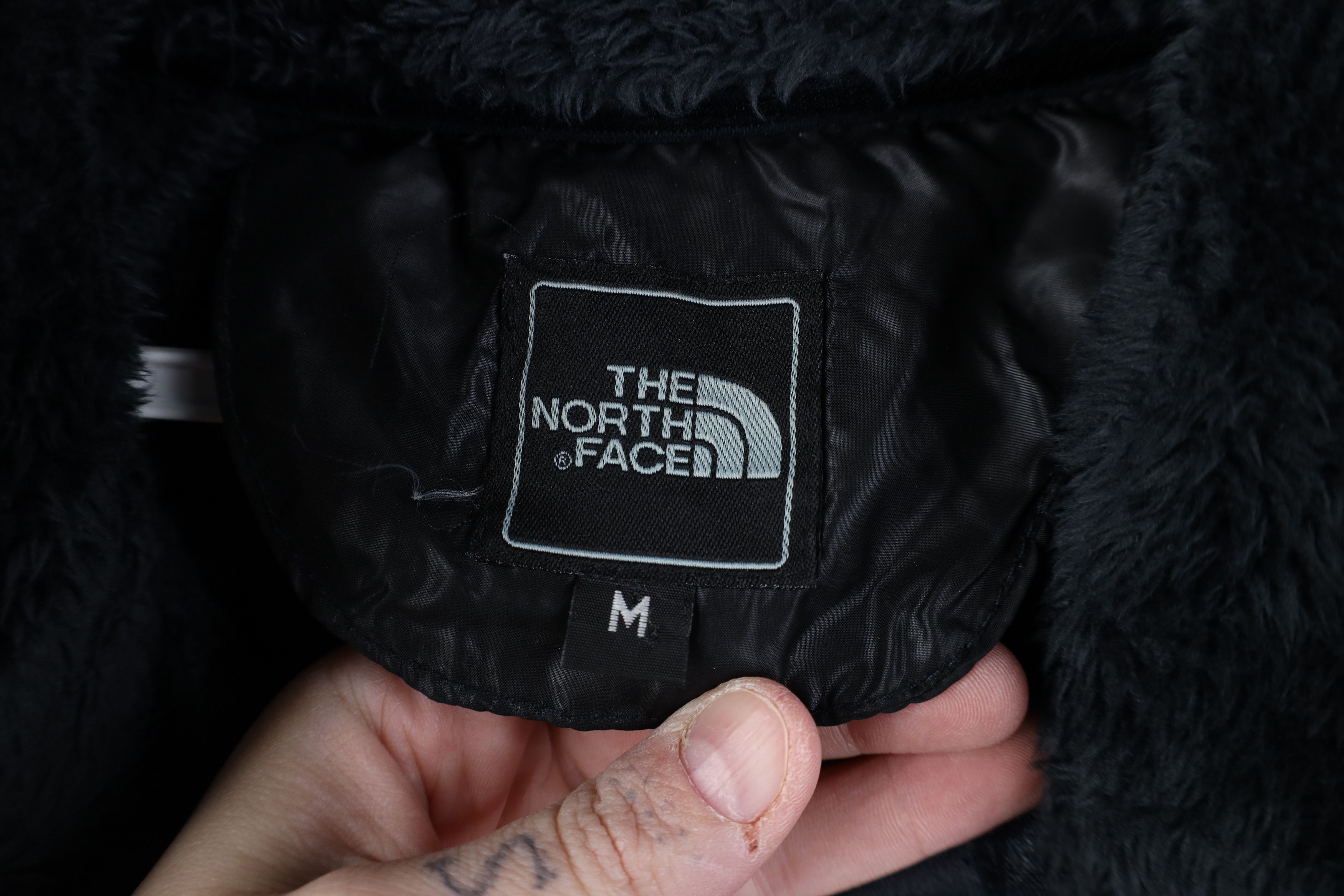 The North Face Vintage The North Face Shag Monkey Fleece Jacket Dark Gray Size M / US 6-8 / IT 42-44 - 9 Thumbnail