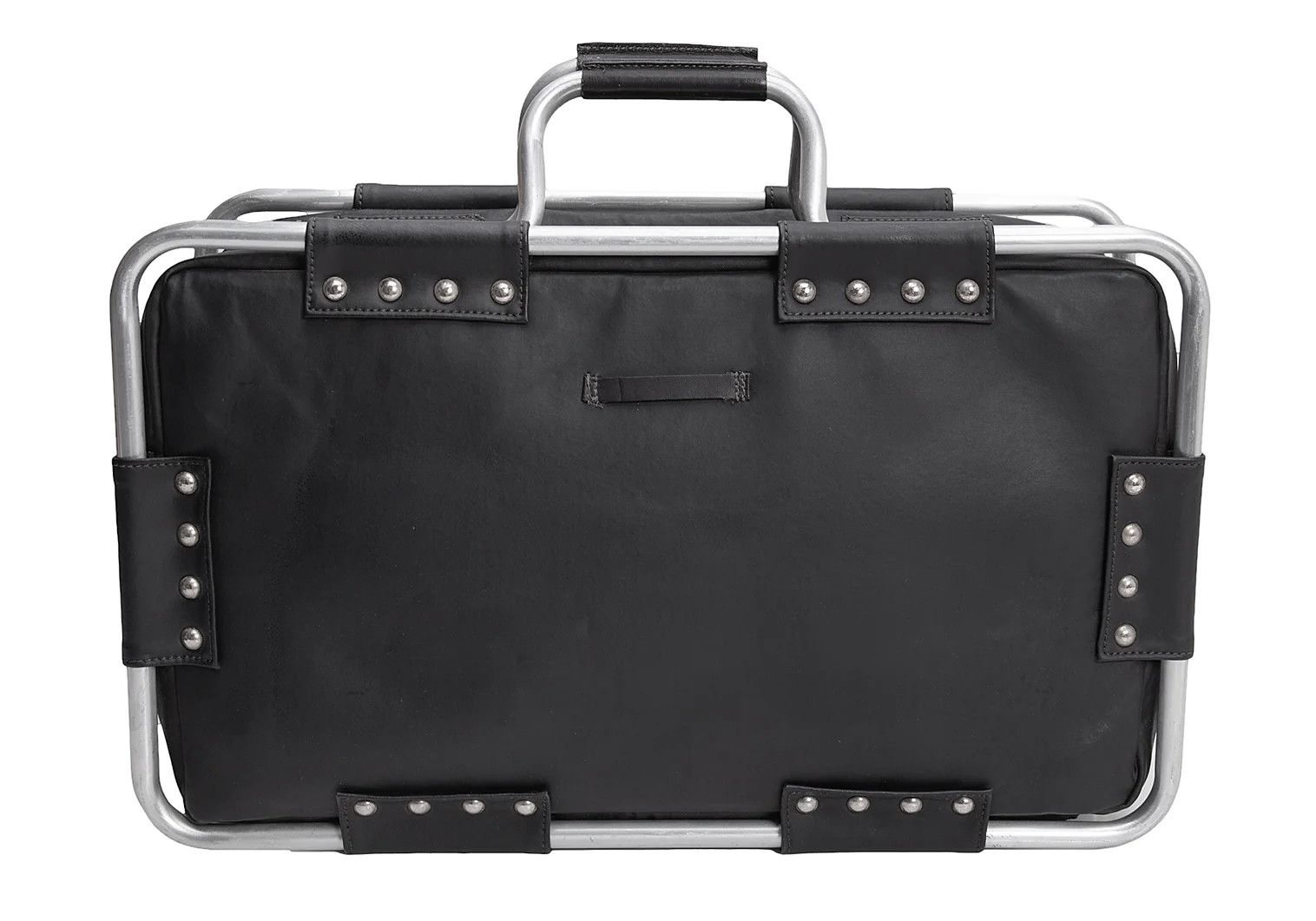 Jean Paul Gaultier Metal Frame Briefcase in Black Size ONE SIZE - 4 Thumbnail