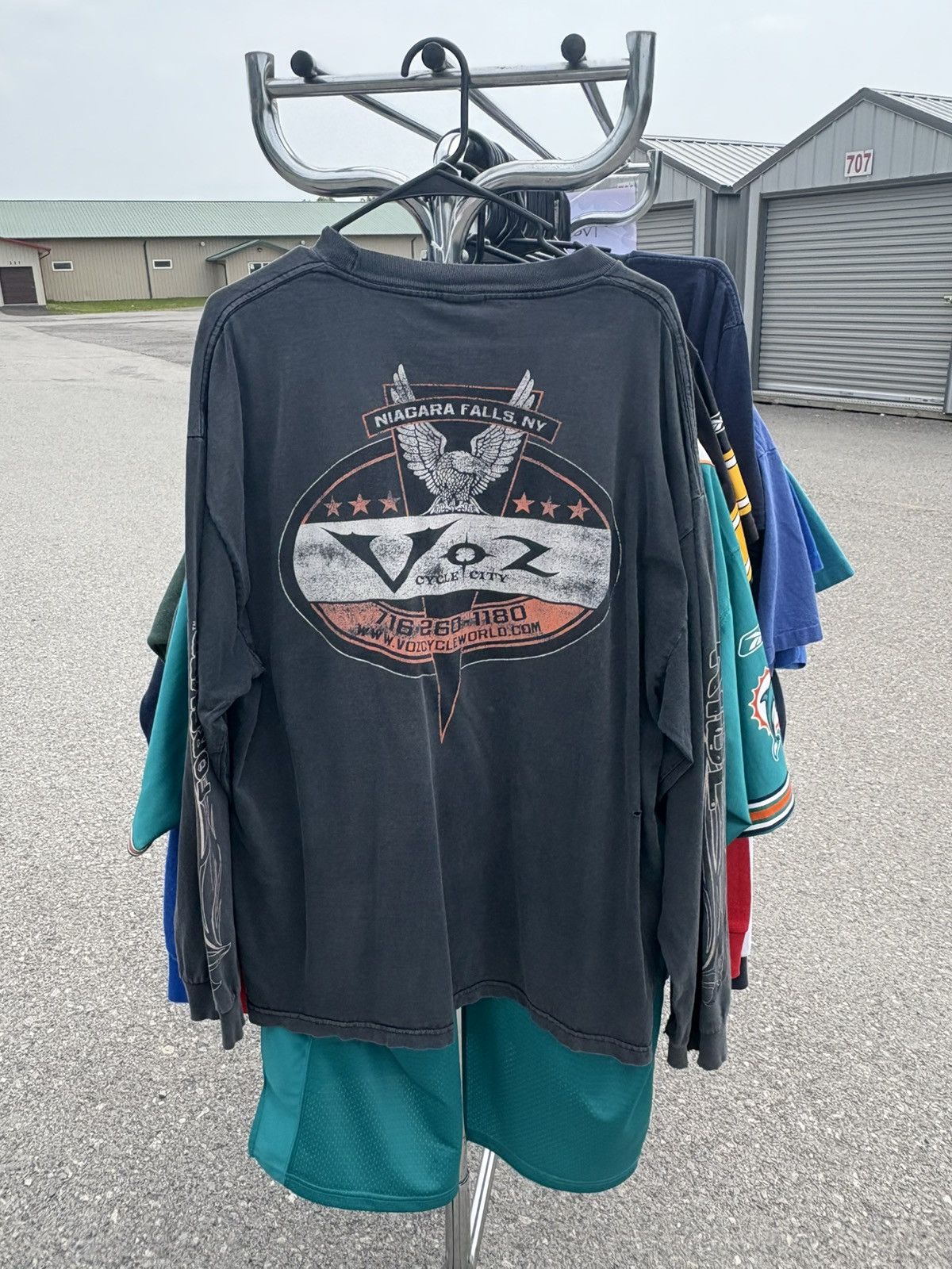 Vintage 1990's Ride Forever Biker Long Sleeve Shirt Size US XXL / EU 58 / 5 - 2 Thumbnail